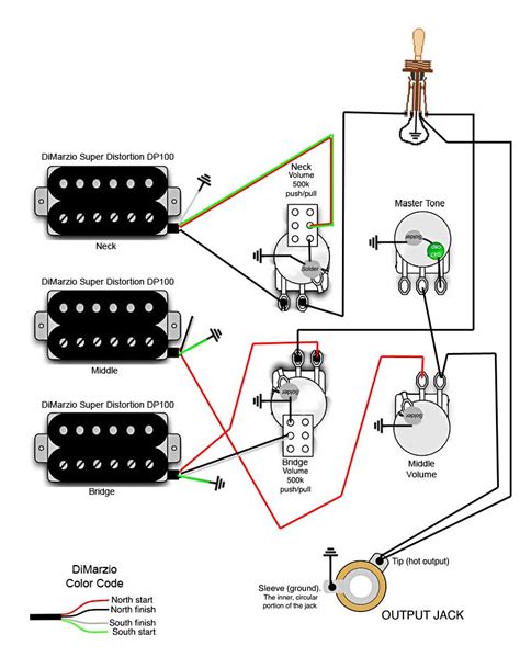 les paul pickup wiring diagram two volume 3 
